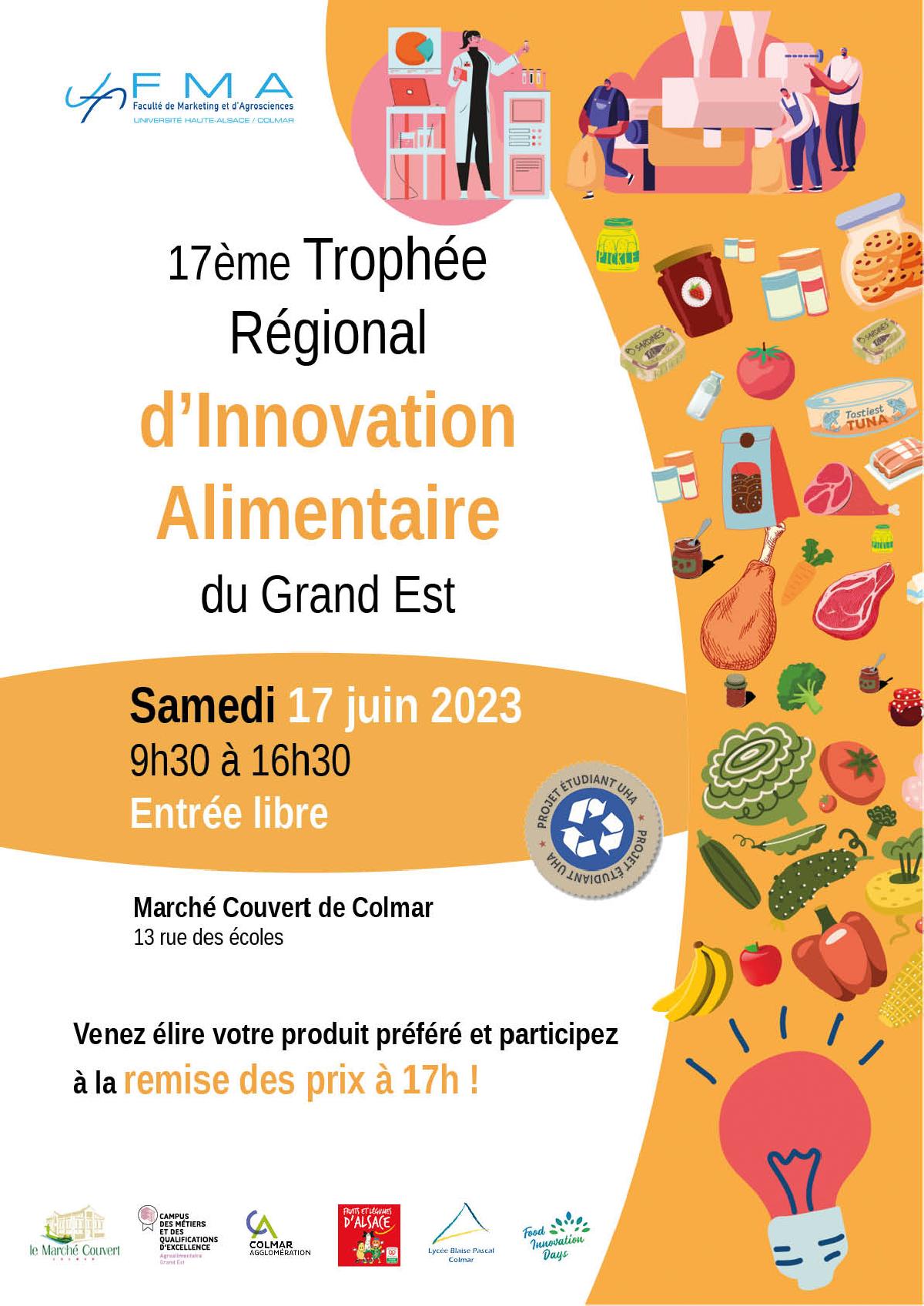 17ème Trophée Régional d\'Innovation Alimentaire du Grand Est